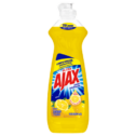 Ajax Ultra Triple Action Liquid Dish Soap, Lemon - 14 Fluid Ounce