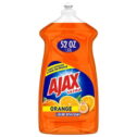 Ajax Ultra Liquid Dish Soap Orange Scent, Triple Action, 52 oz Bottle