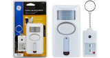 WOW! GE Wireless Motion Sensor Alarm With Key Chain Remote ONLY 5!!!