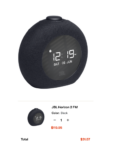 RUN!!! JBL Horizon Alarm Clock- Price Error In Cart!