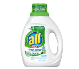 All Laundry Liquid Detergent 36oz ONLY $1.49