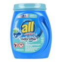 all Mighty Pacs Laundry Detergent, Odor Lifter, Tackles Tough Odors for Sporty Families, Tub, 60 Count