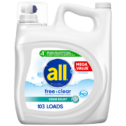 all UltLiqDet Free Clear Odor Relief 2/184.5z
