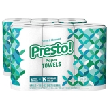 Great Value Ultra Strong Paper Towels, Split Sheets, 6 Double Rolls – STOCK UP!