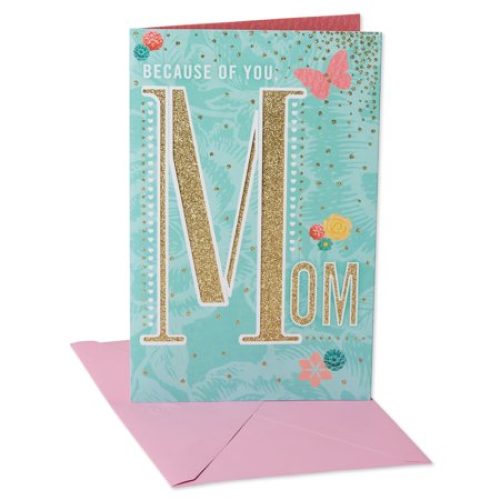 American Greetings Mother's Day Card (Because of You)