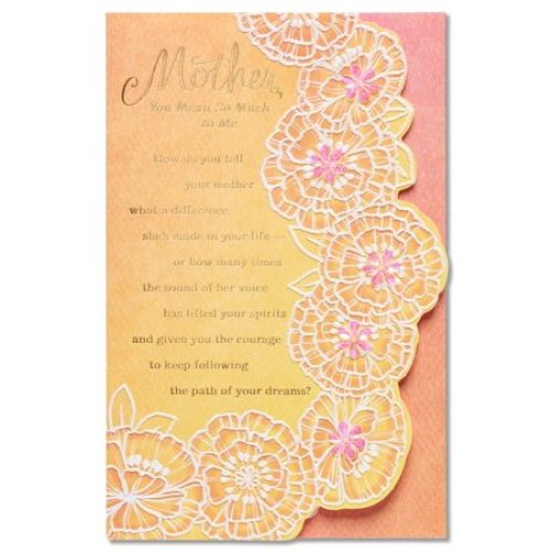 American Greetings Mother's Day Card (Mean so Much)