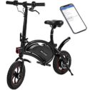 ANCHEER Folding Electric Bike 350W Aluminum Lightweight Electric Bicycle Foldable Commuter City E-Bike with APP Control Bluetooth System 20Mph Suit...
