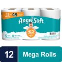Angel Soft Toilet Paper-12 Mega Rolls