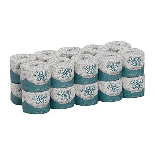 Angel Soft Ultra Professional Series 2-Ply Embossed Toilet Paper by GP PRO, 1632014, 400 Sheets Per Roll, 20 Rolls Per...