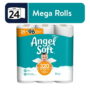 Angel Soft Toilet Paper, 24 Mega Rolls