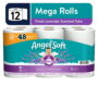 Angel Soft Toilet Paper with Fresh Lavender Scented Tube, 12 Mega Rolls