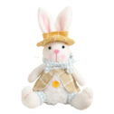 Anuirheih Easter Toys Clearance! Plush Easter Bunny Stuffed Animals Cute Light-up Plush Bunny Birthday Easter Gift for Kids(Brown,18x9.5inch）