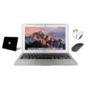 Apple Macbook Air 11.6-inch Bundle Includes: Wireless Headset, Generic Case, Bluetooth Mouse & 1 Year Warranty | 4GB RAM -...
