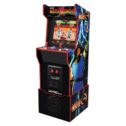 Arcade1Up Mortal Kombat Midway Legacy Arcade with Riser and Lit Marquee