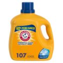 Arm Hammer Clean Burst, 107 Loads Liquid Laundry Detergent, 160.5 Fl oz