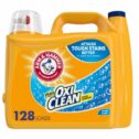 Arm Hammer Plus OxiClean Fresh Scent, 128 Loads Liquid Laundry Detergent, 224 Fl oz