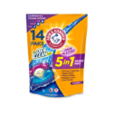 Arm and Hammer Plus OxiClean with Odor Blasters LAUNDRY DETERGENT 5-IN-1 Power Paks, 14 Count