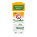 ARM & HAMMER Essentials Deodorant- Unscented- Solid Oval- 2.5oz- Made with Natural Deodorizers- Free From Aluminum, Parabens & Phthalates