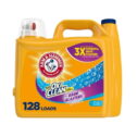 ARM & HAMMER Plus OxiClean Odor Blasters Liquid Laundry Detergent, Fresh Burst, 166.5 fl oz, 128 Loads