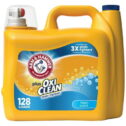 ARM & HAMMER Plus OxiClean Stain Fighters Liquid Laundry Detergent, Fresh Scent, 166.5 fl oz, 128 Loads