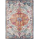 Art of Knot Sandhya Traditional Blue Area Rug; 5'3