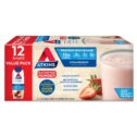 Atkins Gluten Free Protein-Rich Shake, Strawberry, Keto Friendly, 12 Count (Ready to Drink)
