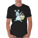 Awkward Styles Dabbing Easter Bunny Shirt for Men Easter Bunny Tshirt Easter Shirt for Men Happy Easter Easter Gifts for...