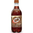 A&W Root Beer Soda Pop, 20 fl oz, Bottle