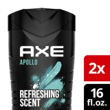 AXE Apollo Wash & Care 2-in-1 Shampoo & Conditioner Sage & Cedarwood 100% Recycled Bottle for Clean & Strong Hair 28 oz – WALMART