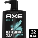 AXE Apollo Wash & Care 2-in-1 Shampoo & Conditioner Sage & Cedarwood 100% Recycled Bottle for Clean & Strong Hair 28 oz – WALMART