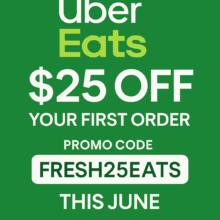 Uber Eats Promo Code: $25 Off Your First Order This June