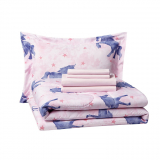 Your Zone Unicorn 5 Piece Bedding Set Only $9!!