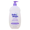 Baby Magic Tear-Free Lavender and Chamomile Calming Baby Bath, Hypoallergenic, 30 oz.