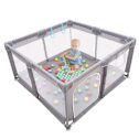 Baby Playpen , Baby Playard, Playpen for Babies with Gate ,LIAMST Indoor & Outdoor Playard for Kids Activity Center，LIAMST Sturdy...