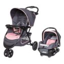 Baby Trend EZ Ride Travel System Stroller, Two Toned Flamingo Pink