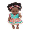 Baby Dolls Black Girl Dolls,Lifelike Girl Black Baby Doll Handmade Soft Realistic Baby Dolls for 2 Year Old Girls and...