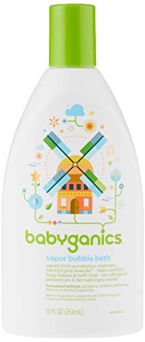 BabyGanics Vapor Bubble Bath -12oz