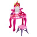 Badger Basket Music and Lights Castle Vanity with Stool and Accessories