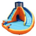 Banzai Sidewinder Blast Water Park, Length: 15 ft, Width: 16 ft 10 in, Height: 10 ft 5 in, Inflatable Outdoor...