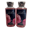 Bath & Body Works SET OF TWO Freshening Cleansing Shower Gel, MIDNIGHT POMEGRANATE, 10 fl oz