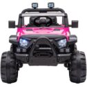 Battery-Powered 4 Wheeler for Girls, SESSLIFE Kids Ride on Car with Remote Control, 12V Ride on Toy Car w/MP3 Player,...