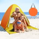 Beach Tent,Pop Up Beach Shade, UPF 50+ Sun Shelter Instant Portable Tent Umbrella for Adults Baby Kids Outdoor Activities Camping...