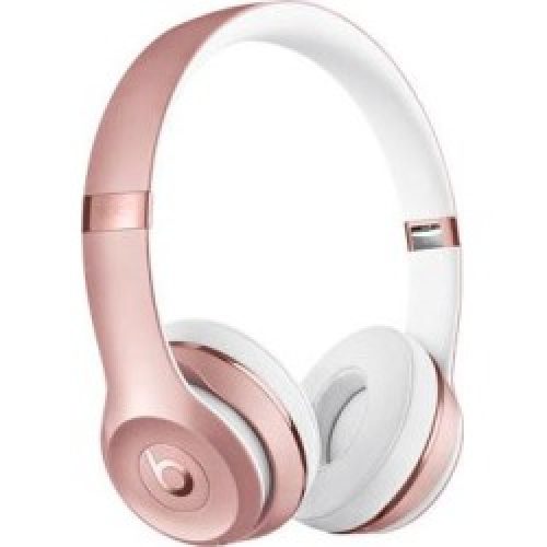Beats by Dr. Dre Beats Solo3 Wireless On-Ear Headphones Rose Gold / Icon MX442LLA