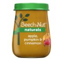 Beech-Nut Naturals Stage 2, Apple Pumpkin & Cinnamon Baby Food, 4 oz Jar