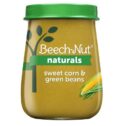 Beech-Nut Naturals Stage 2, Sweet Corn & Green Beans Baby Food, 4 oz Jar