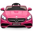 Best Choice Products 12V Ride On Mercedes S63 Coupe Car w/ Parent Remote, 3 Speeds, MP3 player, LED Lights -...