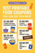 Best Printable Food Coupons You Can Use This Week