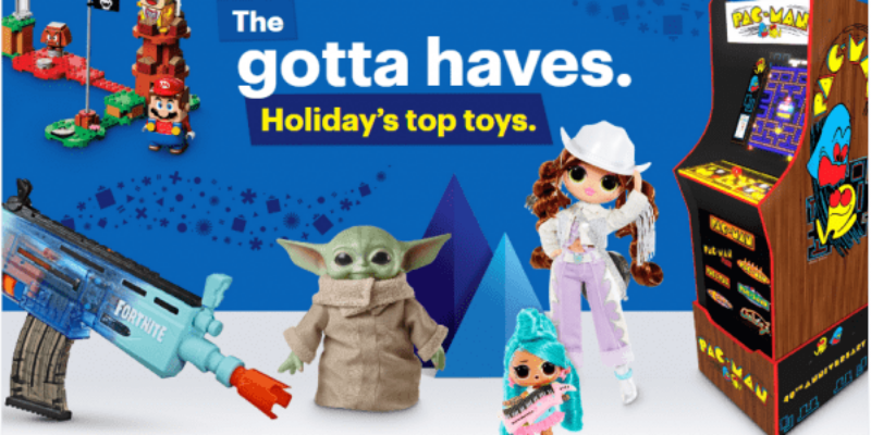 Best Buy Holiday Toy Sale ONLINE!