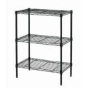 BestOffice New Wire Shelving Cart Unit 3 Shelves Shelf Rack Layer Tier