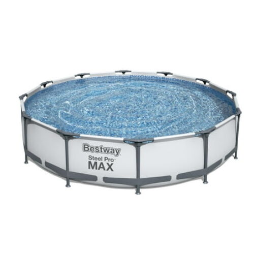 Bestway Steel Pro Max Swimming Pool Set with 330 GPH Filter Pump, 12' x 30